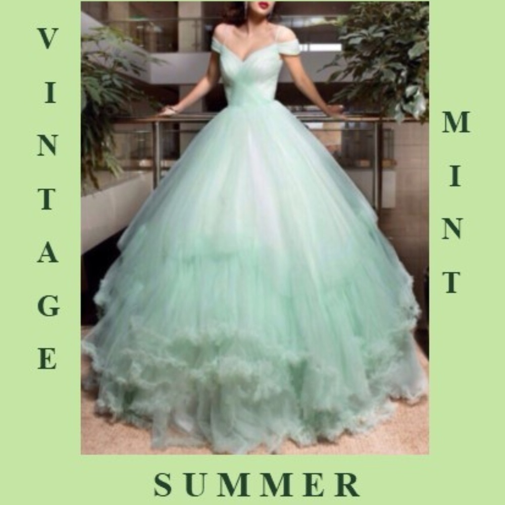 Vintage Mint Summer - Picture 1 of 1
